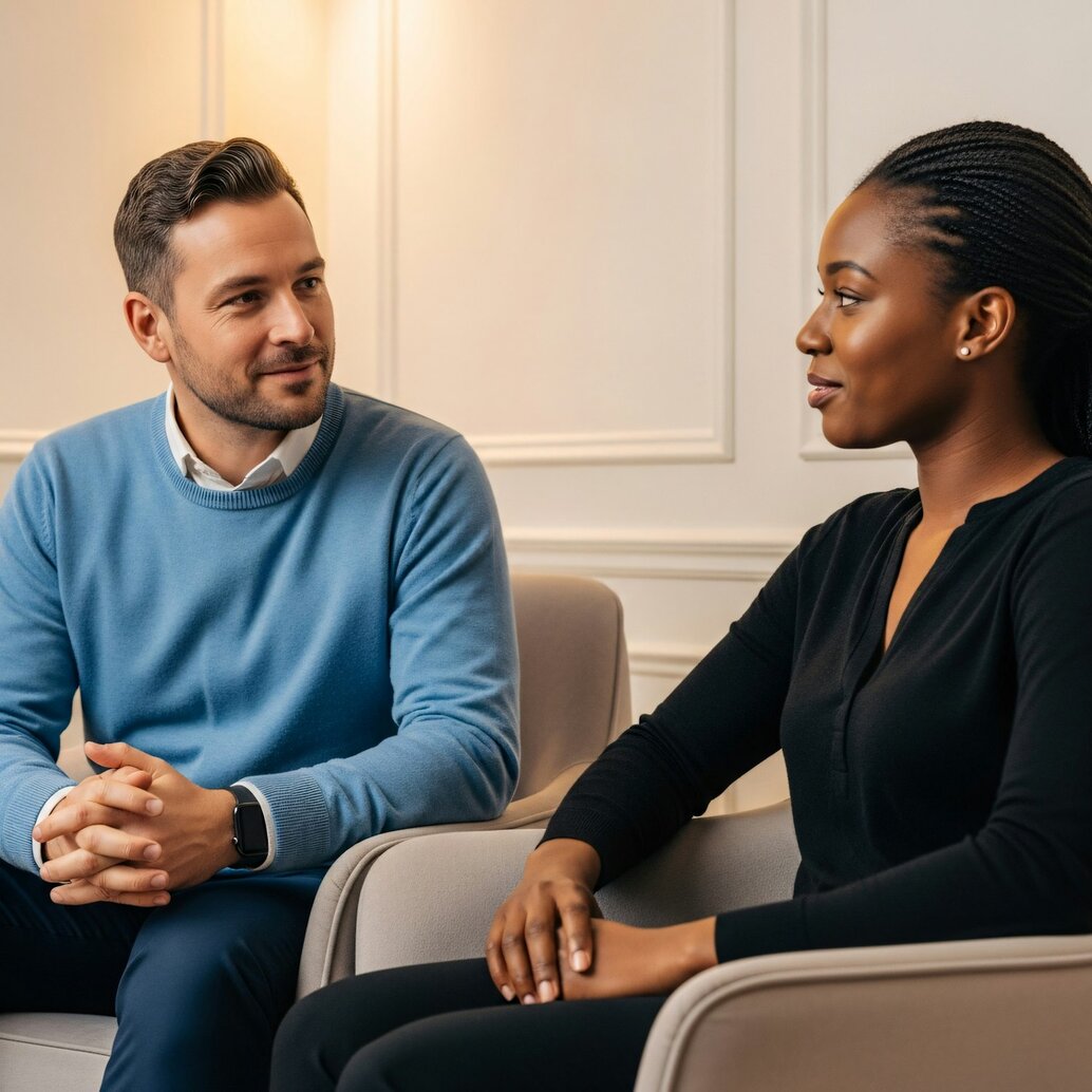 Ejemplo de sitio web para psicóloga clínica con diseño sobrio